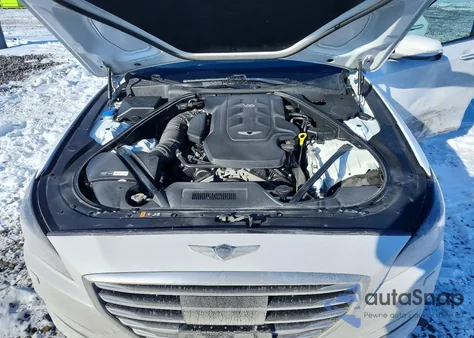 2017 Genesis G80 Base z USA, uszkodzony, nr VIN KMHGN4JEXHU206007